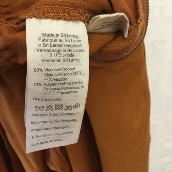 Madewell Gold Dunaway Paperbag Pants - Picture 14 of 14